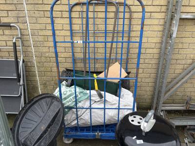 SHOP TROLLEY + CONTENTS