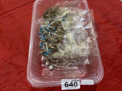 LOT OF DRESS JEWELLERY