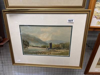 UNSIGNED WATERCOLOUR