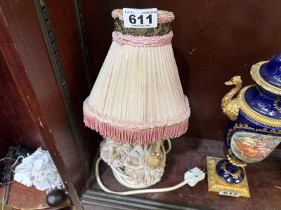 DRESDEN FIGURAL LAMP (REWIRE)