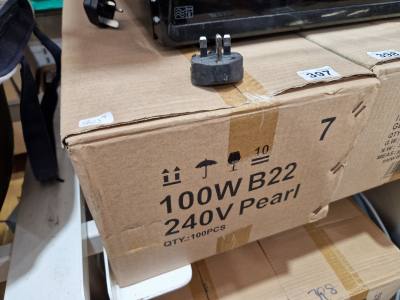 4 X BOXES OF BULBS