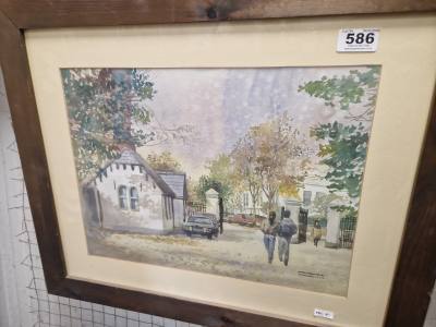 W. MILES MCMULLAN BOTANNIC WATERCOLOUR