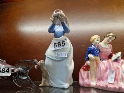 GIRL + DOG NAO FIGURE "NETTA"