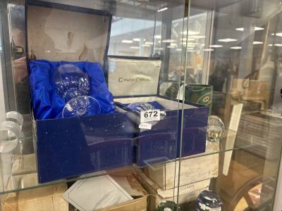 TYRONE COMMEMORATIVE GOBLETS + PAPERWEIGHT