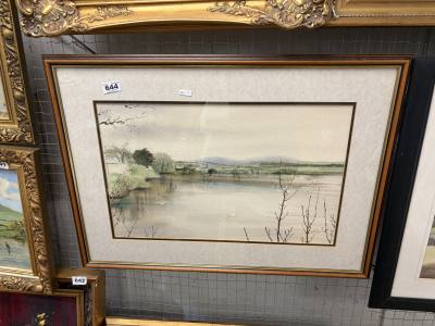SIGNED WATERCOLOUR