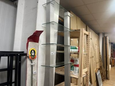 GLASS DISPLAY SHELF