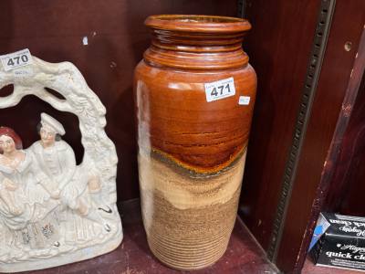 GERMAN LAVA VASE