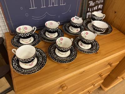 KENYAN HAND PAINTED TEA SET