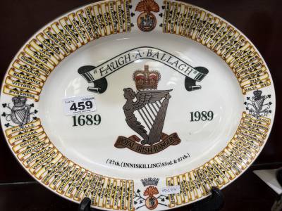ROYAL IRISH RANGERS PLATTER