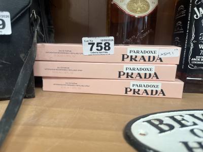 3 X 35ML PRADA SPRAYS