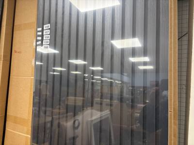 4 X BLACK OAK COMPOSITE WALL PANELS