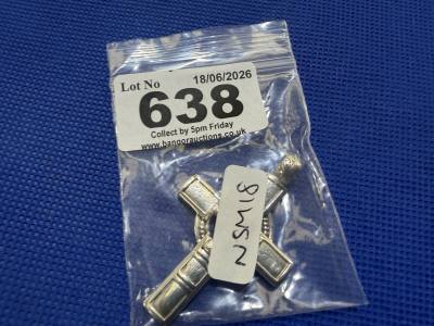 NEW SILVER CROSS PENDANT