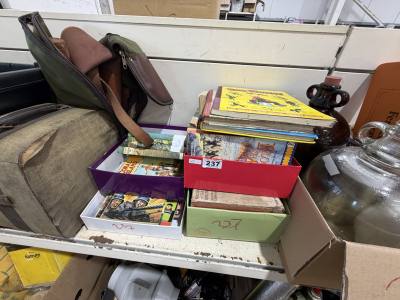 4 X BOXES OF COMICS