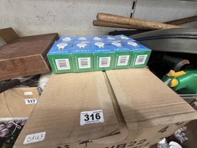 BOX OF BULBS