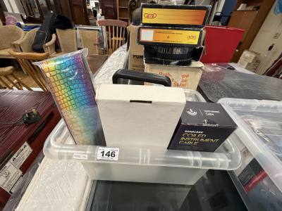 BOX OF GUITAR PARTS