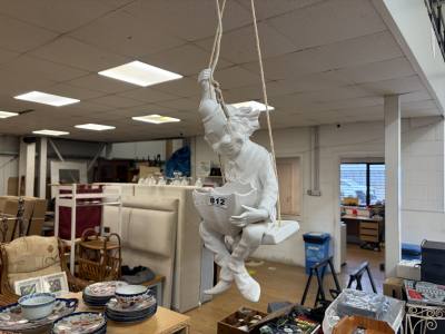HANGING CLOWN FIGURE