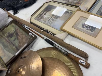 SPLIT CANE BOAT ROD + FLY ROD