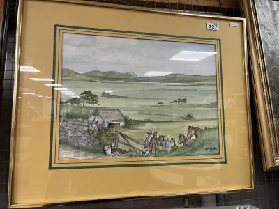 CYRIL F. CAIN WATERCOLOUR
