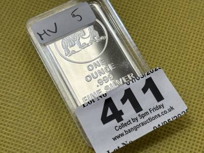 TROY OUNCE OF SILVER