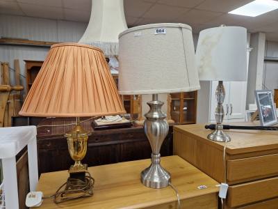 3 X TABLE LAMPS