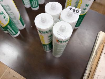 4 TUBES OF NEUTRAL SILICONE STRUCTURAL SEALANT