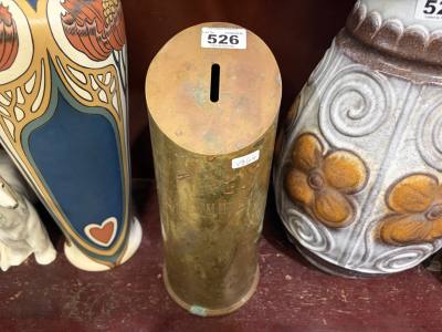 ARTILLERY SHELL MONEYBOX