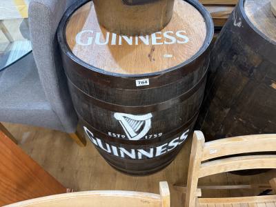 GUINNESS BARREL PLANTER 