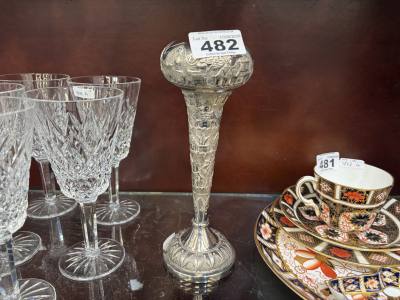 BURMESE SILVER VASE (150 GRAM)