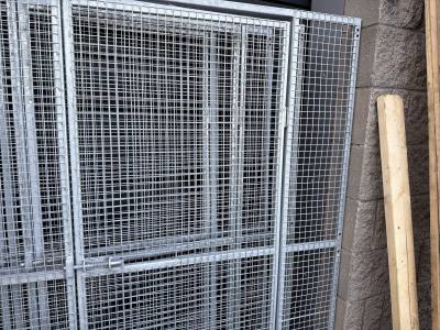 GALVANISED DOG GATE