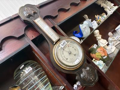 OAK BAROMETER