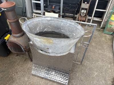METAL BATH + GATE + FIREGUARD