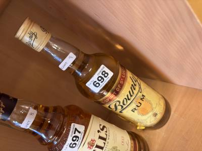 BOTTLE OF BOUNTY RUM