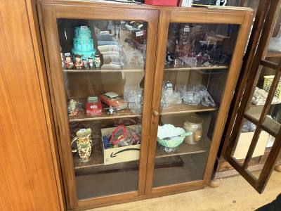 MAHOGANY BOOKCASE