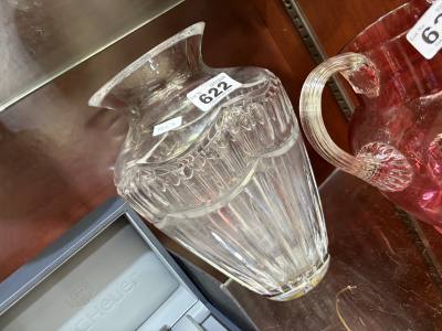 LARGE WATERFORD CRYSTAL VASE