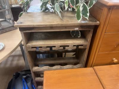 PINE WINE RACK