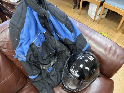 MOTORBIKE HELMET + JACKET