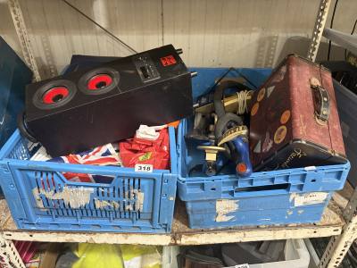 BOX OF DRINK MEMORABILIA  + OTHER
