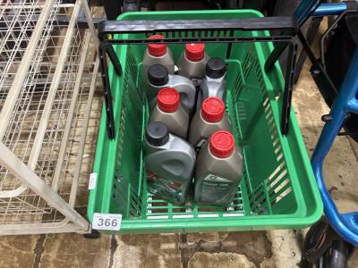 BOX OF CAR OILS