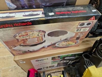 MORPHY RICHARDS DOUBLE HOT PLATE