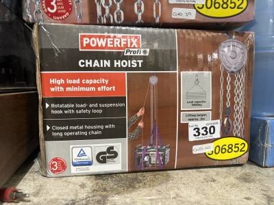 NEW CHAIN HOIST