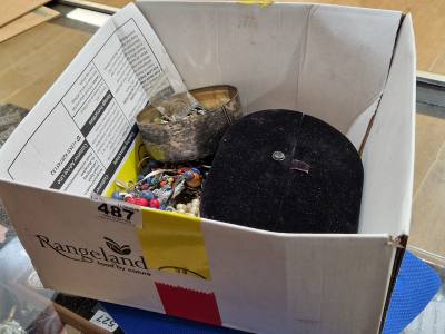 BOX OF DRESS JEWELLERY