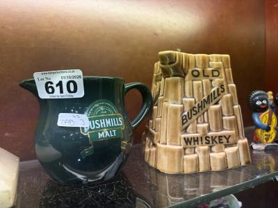 2 X BUSHMILLS JUGS