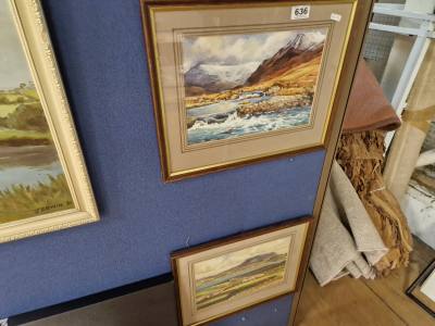 2 DOUGLAS HIGGINS WATERCOLOURS