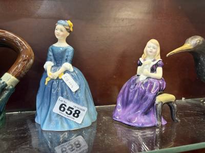 2 X ROYAL DOULTON FIGURES