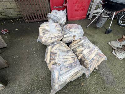 5 X BAGS OF STICKS
