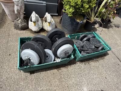 2 X BOXES OF WEIGHTS