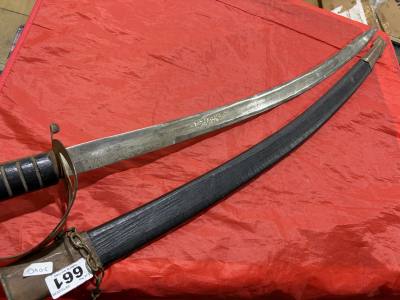 INDIAN SWORD + SHEATH 