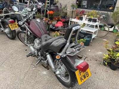 YAMAHA VIRAGO MOTORBIKE (FOR REST)