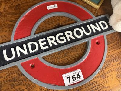 UNDERGROUND SIGN