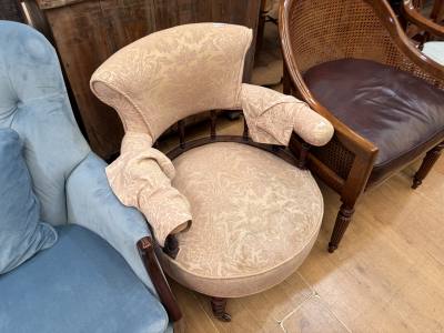 EDWARDIAN TUB CHAIR